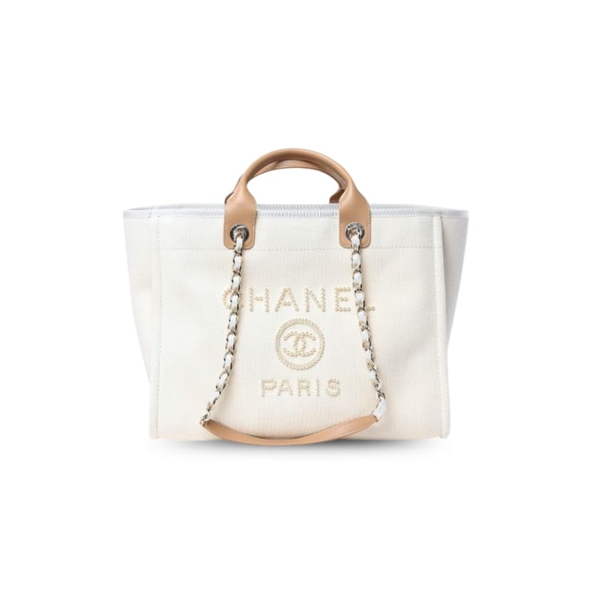 Chanel Deauville Tote Bag Beige