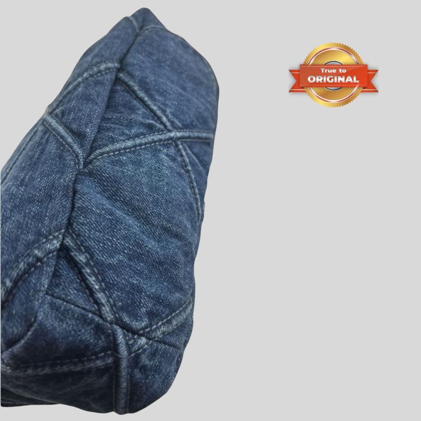 [True-to-ORIGINAL] Chanel 19 Handbag Denim Blue For Women 10.1in/26cm AS1160 B02876 N6832