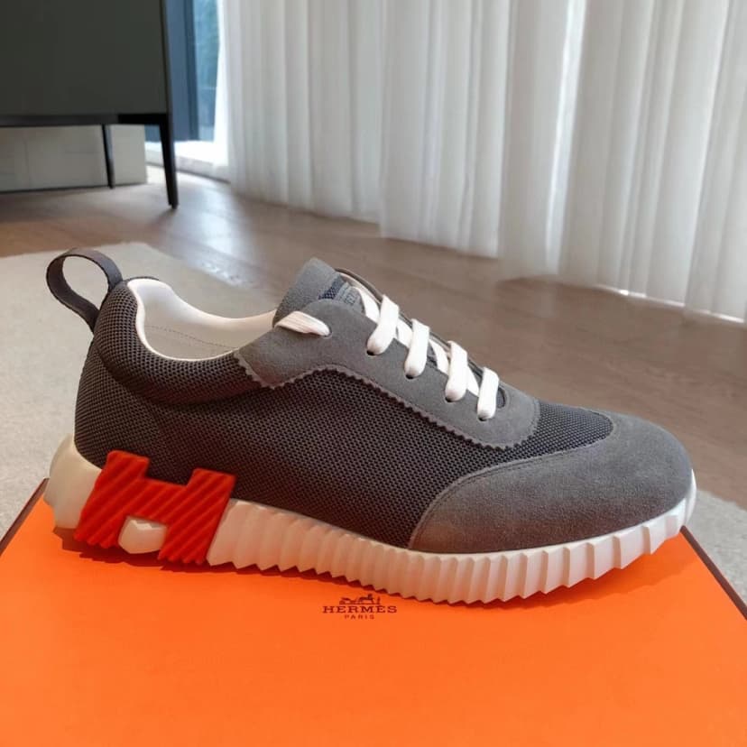 Hermes Bouncing Sneaker Grey For Men H202934ZHM5420