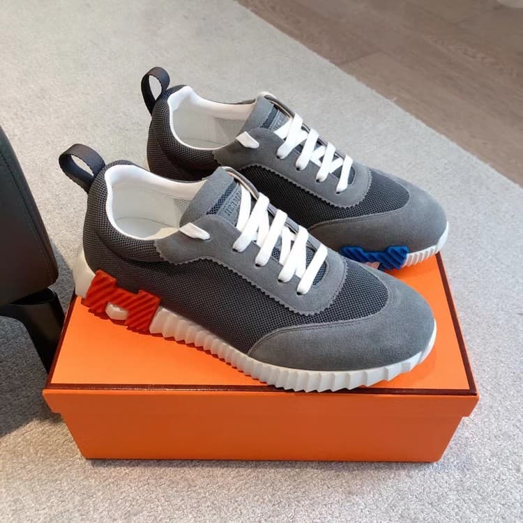 Hermes Bouncing Sneaker Grey For Men H202934ZHM5420