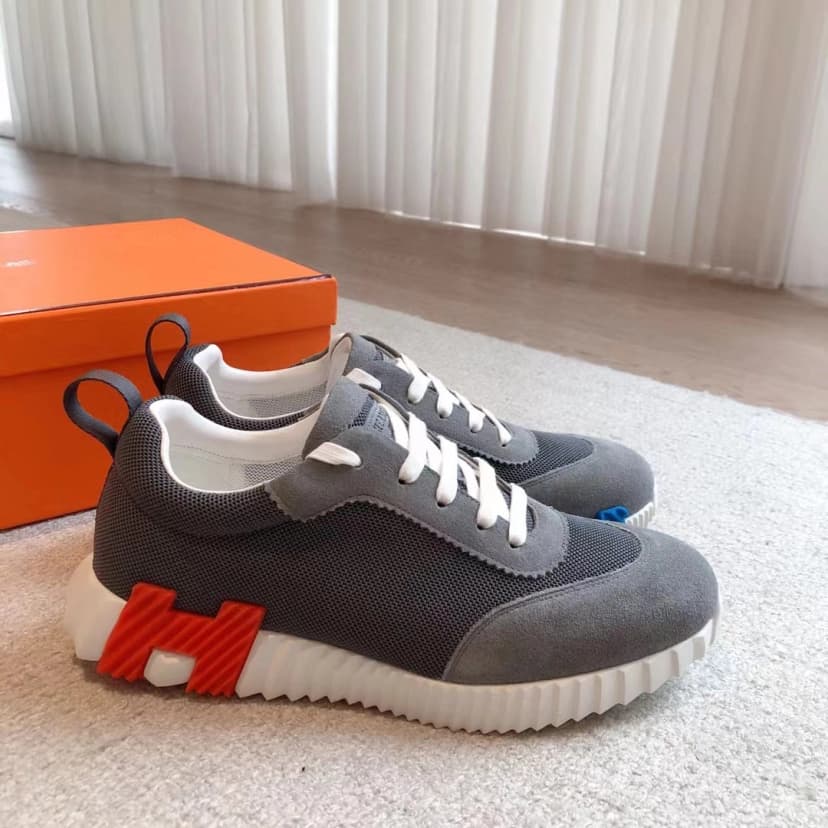 Hermes Bouncing Sneaker Grey For Men H202934ZHM5420
