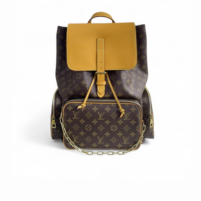 Louis Vuitton Trio Backpack Monogram Canvas By Virgil Abloh For Men, Men's Bags 44cm LV M44658