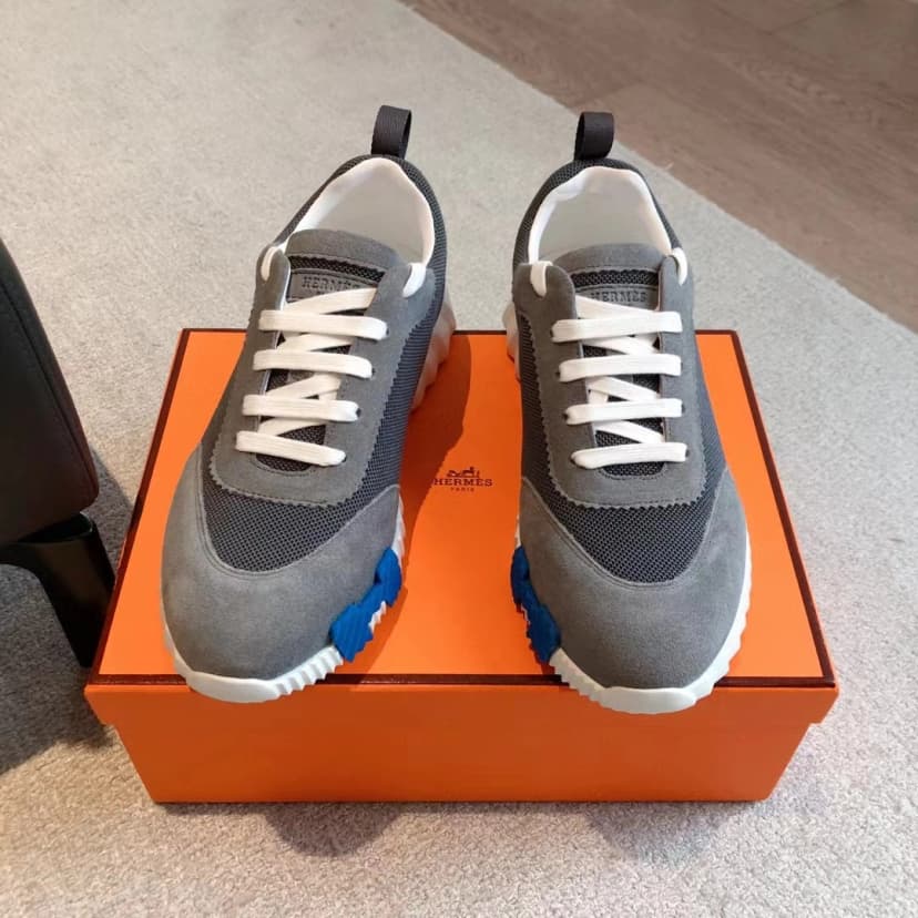 Hermes Bouncing Sneaker Grey For Men H202934ZHM5420