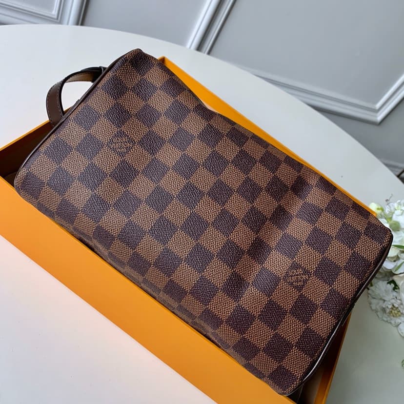 Louis Vuitton Speedy Bandouliere 25 Damier Ebene Canvas For Women, Women's Handbags, Shoulder And Crossbody Bags 9.8in/25cm LV N40575