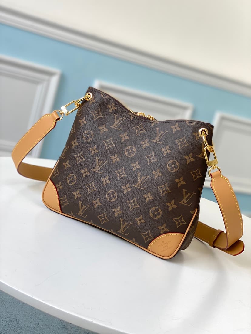 Louis Vuitton Louis Vuitton Odeon PM Brown 10.2in/26cm For Women