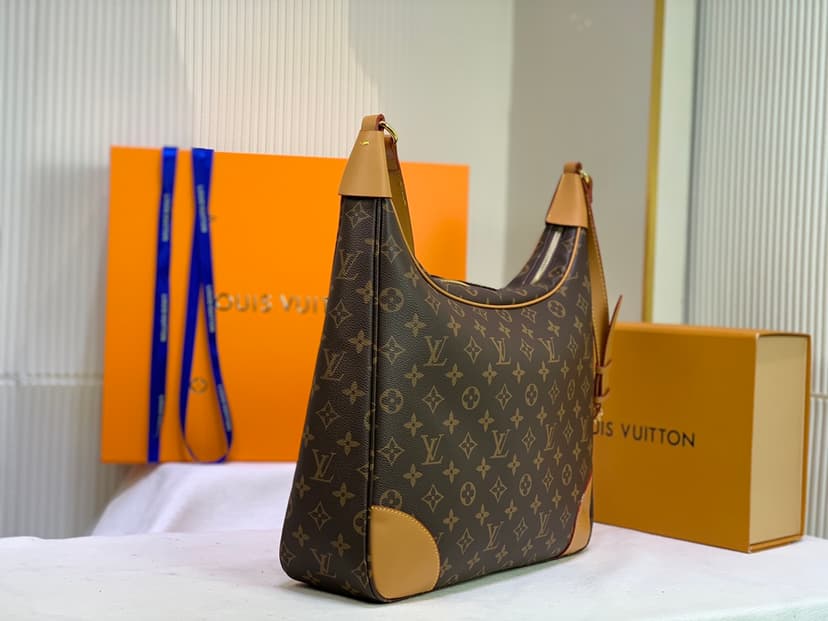 [True-to-ORIGINAL] Louis Vuitton Boulogne 35 Monogram Canvas For Women 13.8in/35cm LV M51260