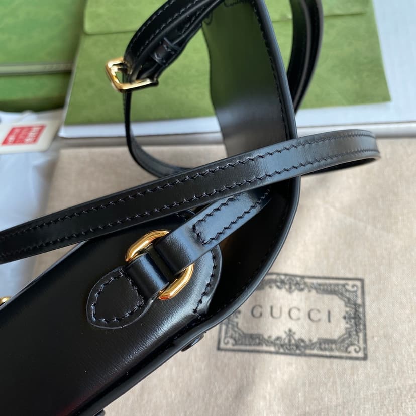 Gucci Horsebit 1955 Mini Bag Black 625615 0YK0G 1000