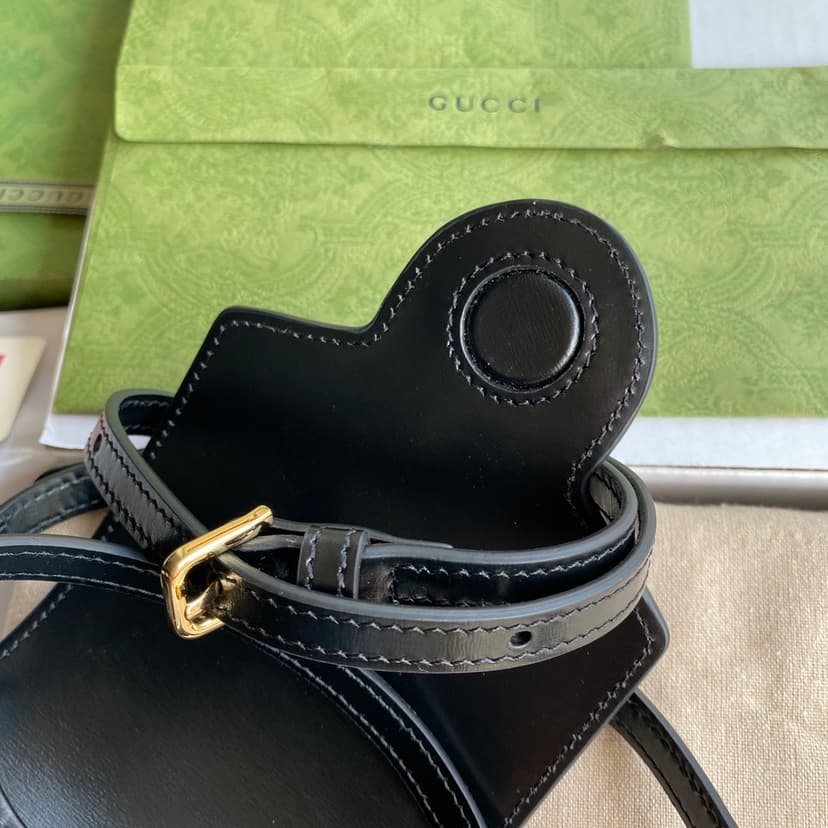 Gucci Horsebit 1955 Mini Bag Black 625615 0YK0G 1000