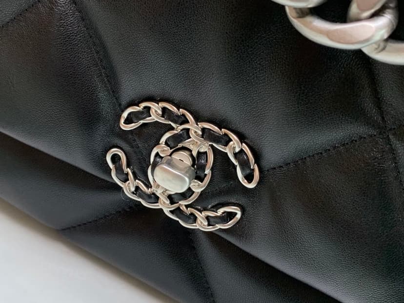 Chanel 19 Maxi Handbag Black