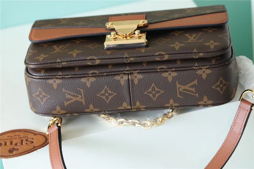 Louis Vuitton Marceau Monogram Canvas Caramel Brown M46127