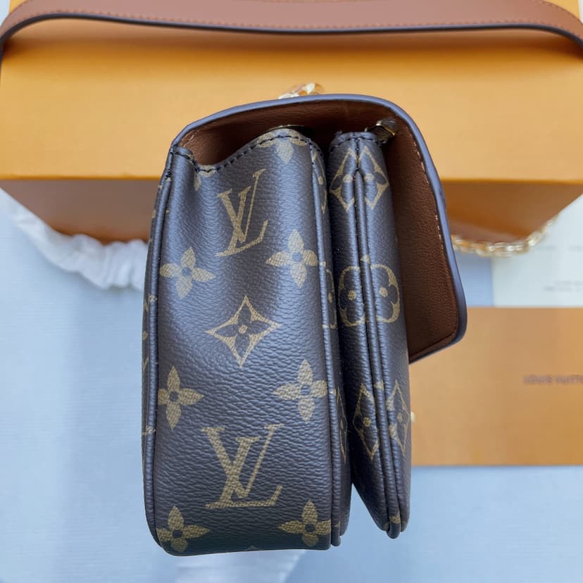 Louis Vuitton Marceau Monogram Canvas Caramel Brown M46127