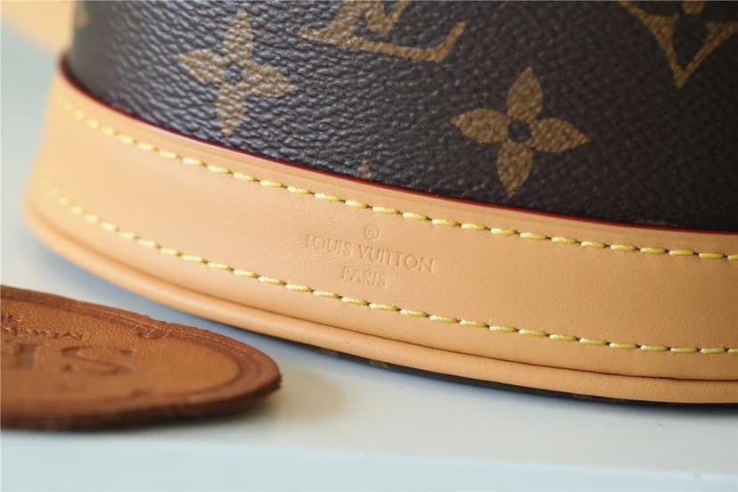 Louis Vuitton Nano Bucket Bag Monogram Canvas Brown