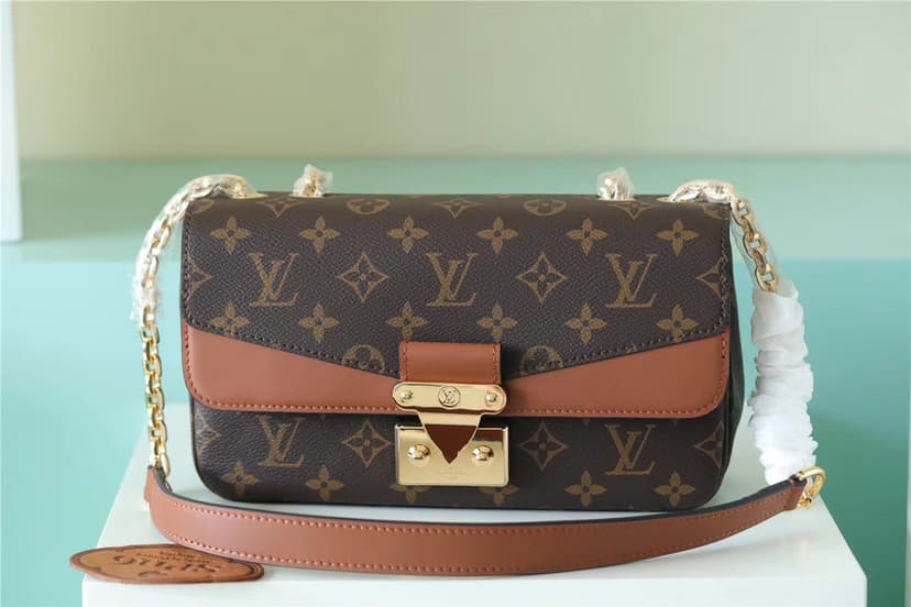 Louis Vuitton Marceau Monogram Canvas Caramel Brown M46127
