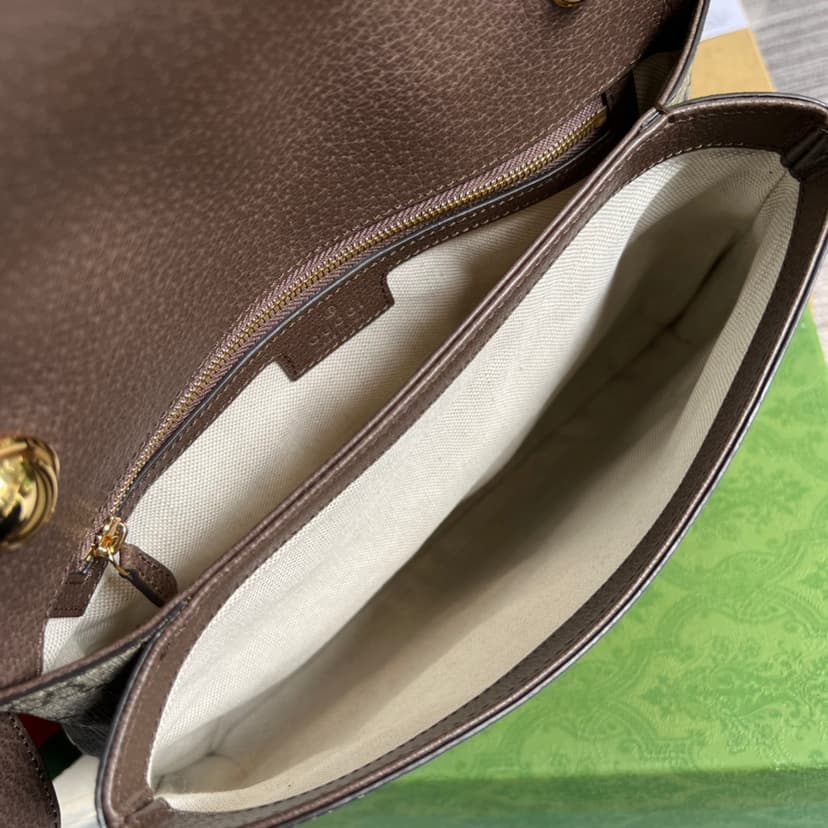 Gucci Blondie Medium Shoulder Bag Beige 699210 96IWG 8745