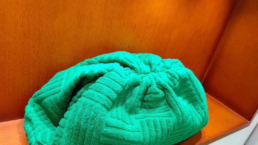 Bottega Veneta Teen Pouch Green, For Women, Women's Bags 12.2in/31cm