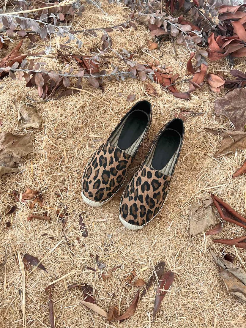 Saint Laurent Women's Ysl Embroidered Espadrilles Brown For Women YSL