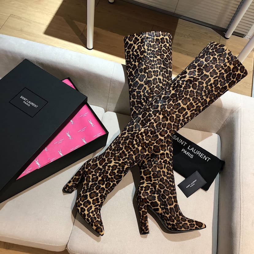 Saint Laurent Women's High Boots Multicolor For Women YSL