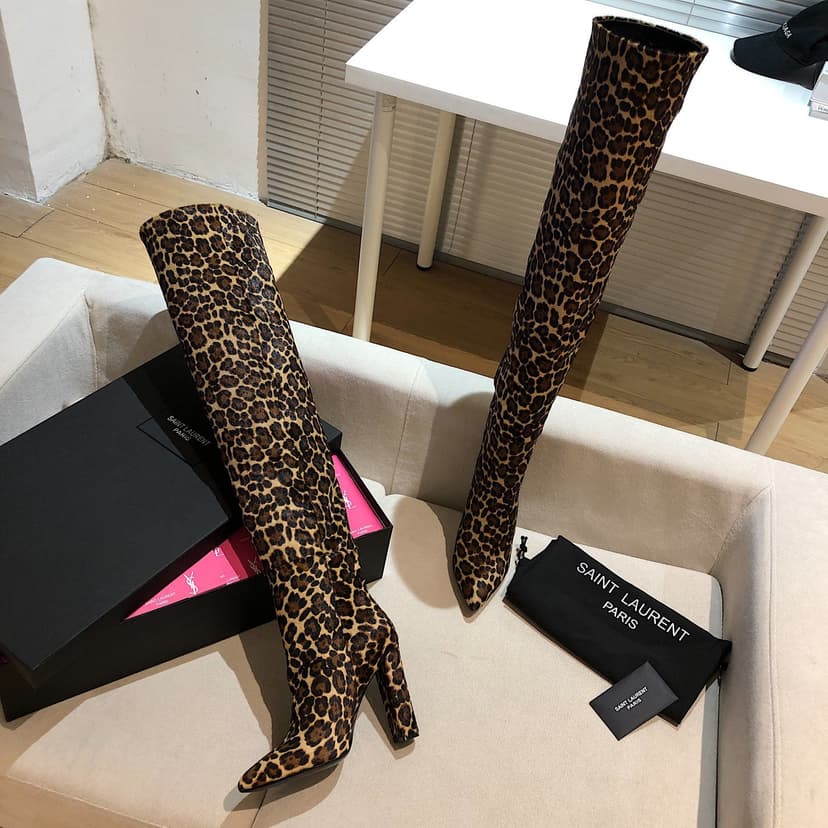 Saint Laurent Women's High Boots Multicolor For Women YSL