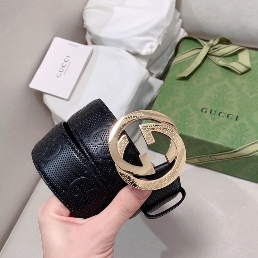 Gucci GG Marmont Reversible Belt Black, Women Belt