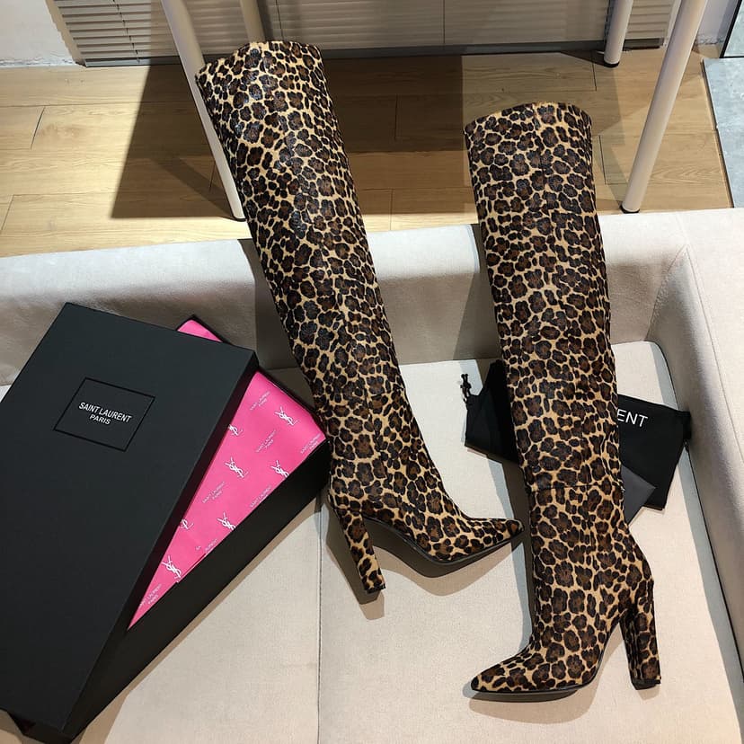 Saint Laurent Women's High Boots Multicolor For Women YSL