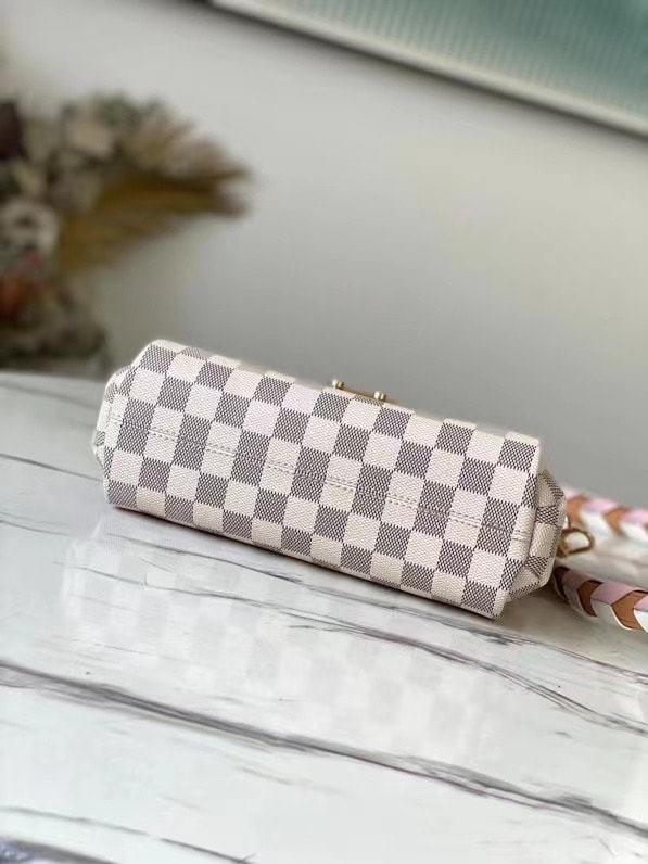 Louis Vuitton Croisette Damier Azur Canvas Pink N50053