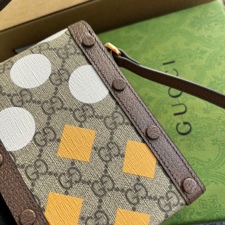 Gucci Horsebit 1955 Mini Bag Beige And Ebony 625615 UQHFG 8679