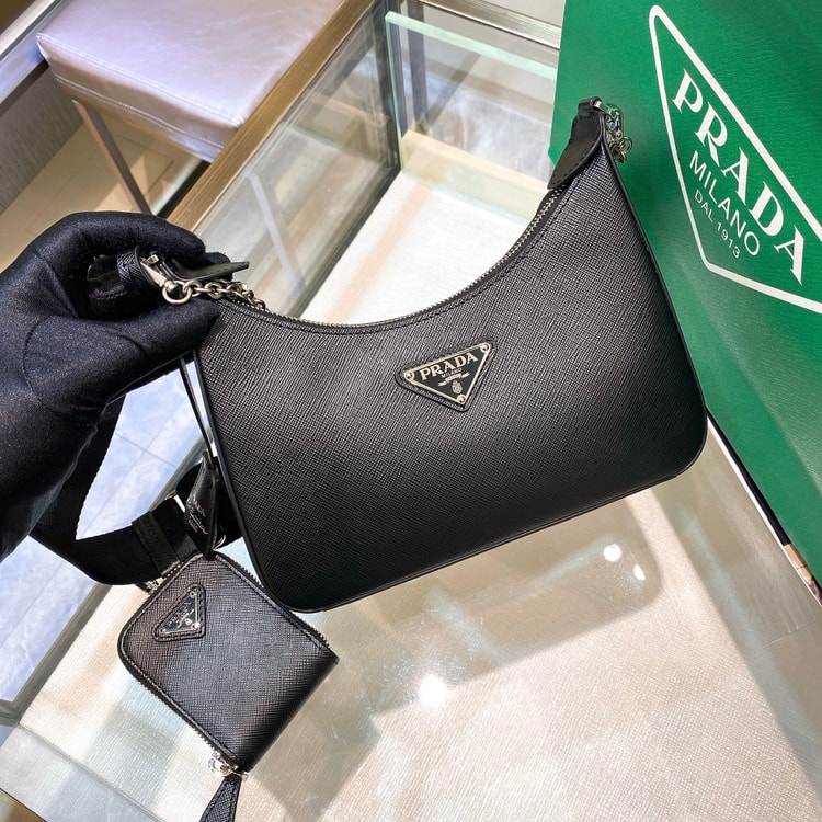 Prada Re-Edition 2005 Re-Nylon Bag Black