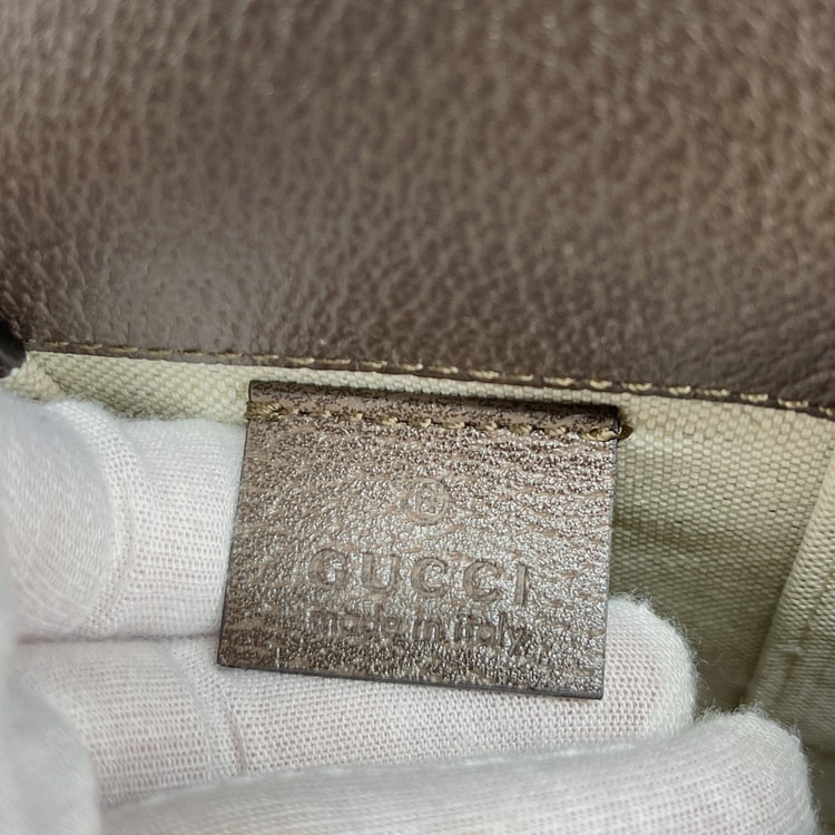 Gucci Horsebit 1955 Mini Bag Beige And Ebony 625615 UQHFG 8679