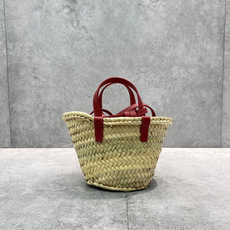 Celine Teen Triomphe Classic Pannier Tote Dark Pink