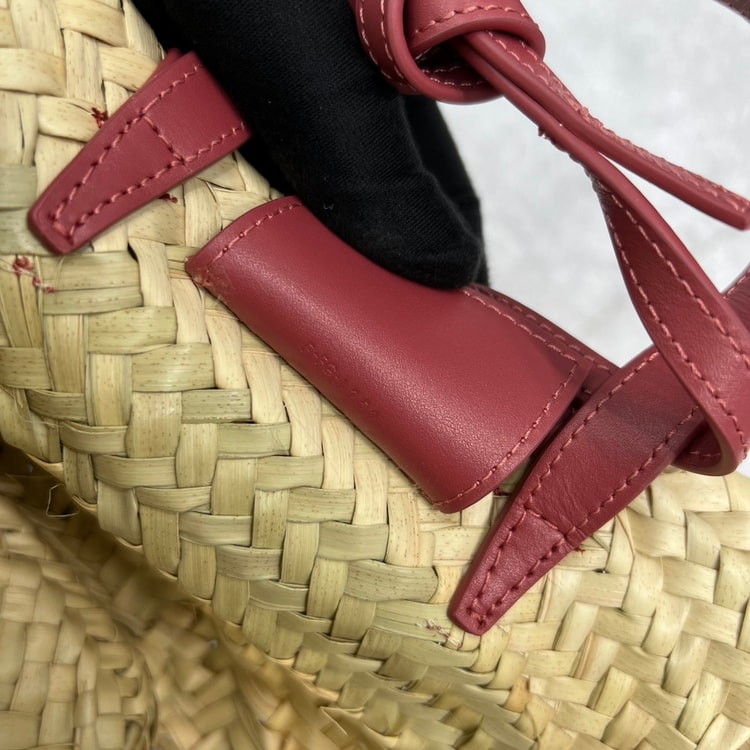 Celine Teen Triomphe Classic Pannier Tote Dark Pink