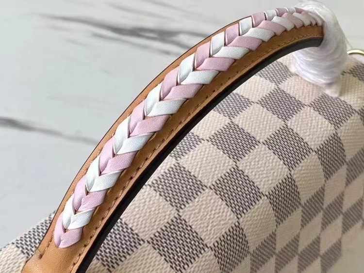 Louis Vuitton Croisette Damier Azur Canvas Pink N50053
