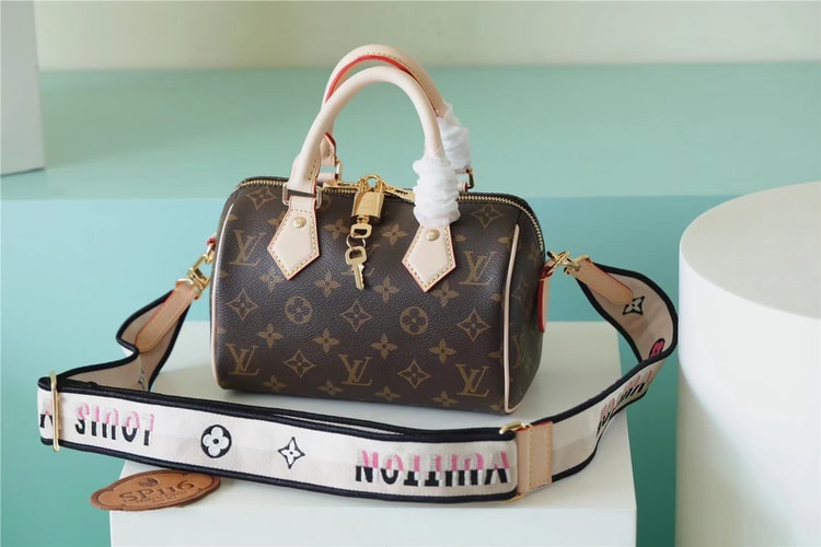Louis Vuitton Speedy Bandouliere 20 Monogram Canvas Black M46234