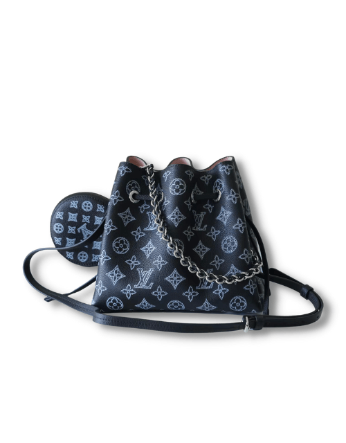 Bella Monogram Pattern Black For Women 8.4in/22cm M21096