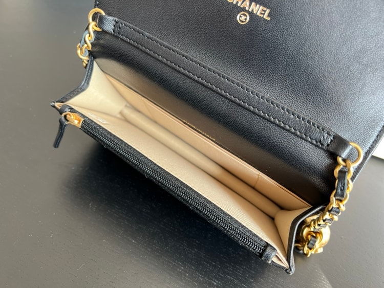 Chanel CC Wallet On Chain Bag Black