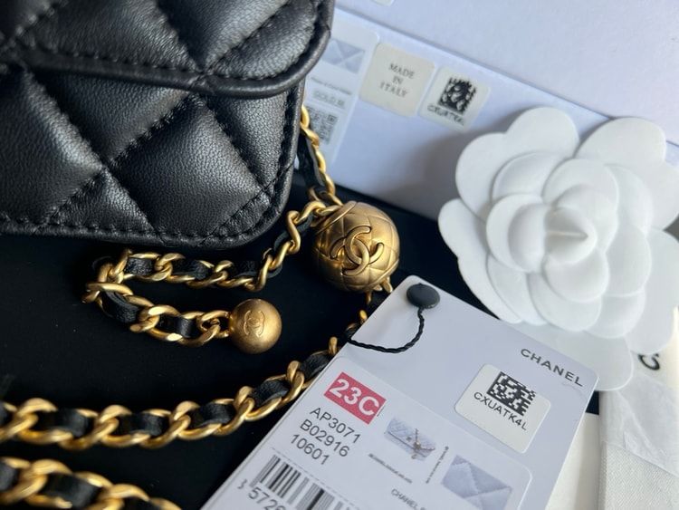 Chanel CC Wallet On Chain Bag Black