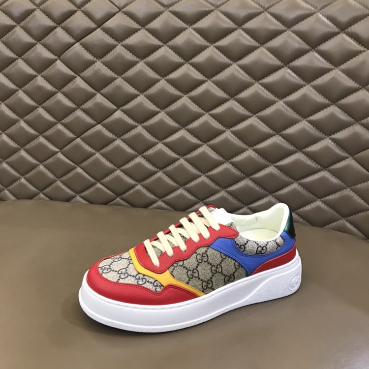 Gucci GG Sneaker Red For Men ‎726828 FABAV 4050