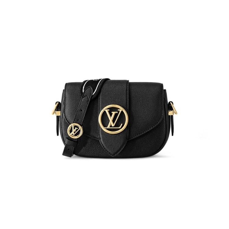 Louis Vuitton Pont 9 Soft PM Black For Women M58727 8.3 in/21cm