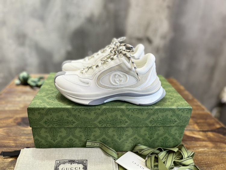 Gucci Run Sneaker White For Men