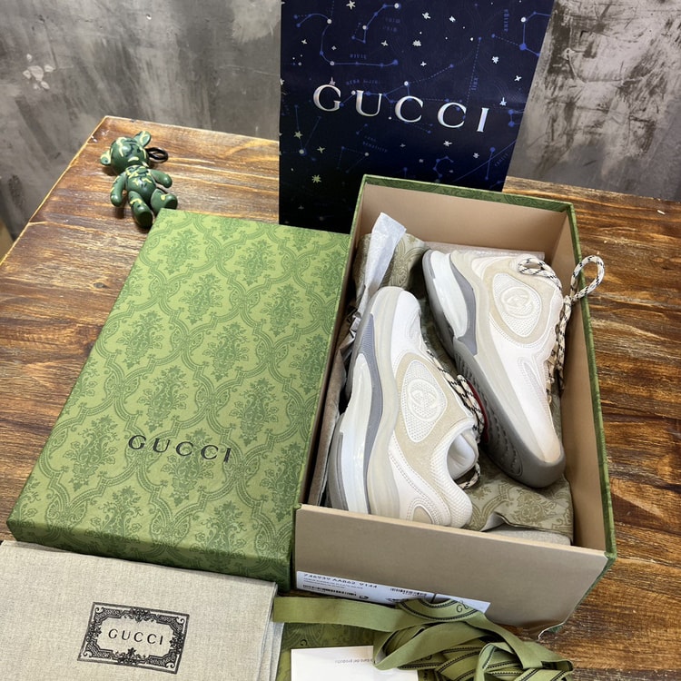Gucci Run Sneaker White For Men