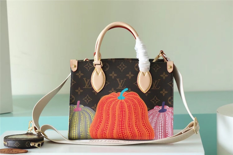 Louis Vuitton LV x YK OnTheGo PM Bag Brown For Women 9.8in/25cm M46467