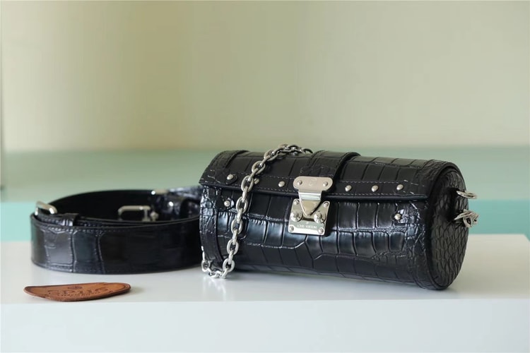 Louis Vuitton Papillon Trunk Black For Women 7.5in/19cm