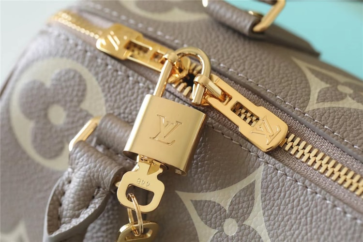 Louis Vuitton Speedy Bandouliere 20 Beige And Grey M46575