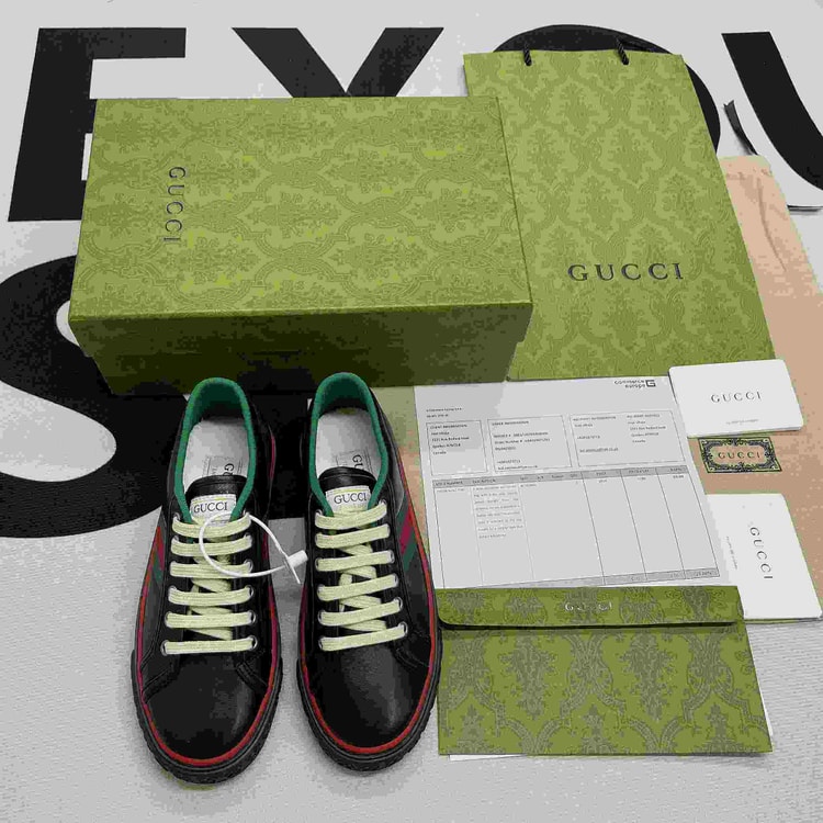 Gucci GG Tennis 1977 Sneaker Black For Men