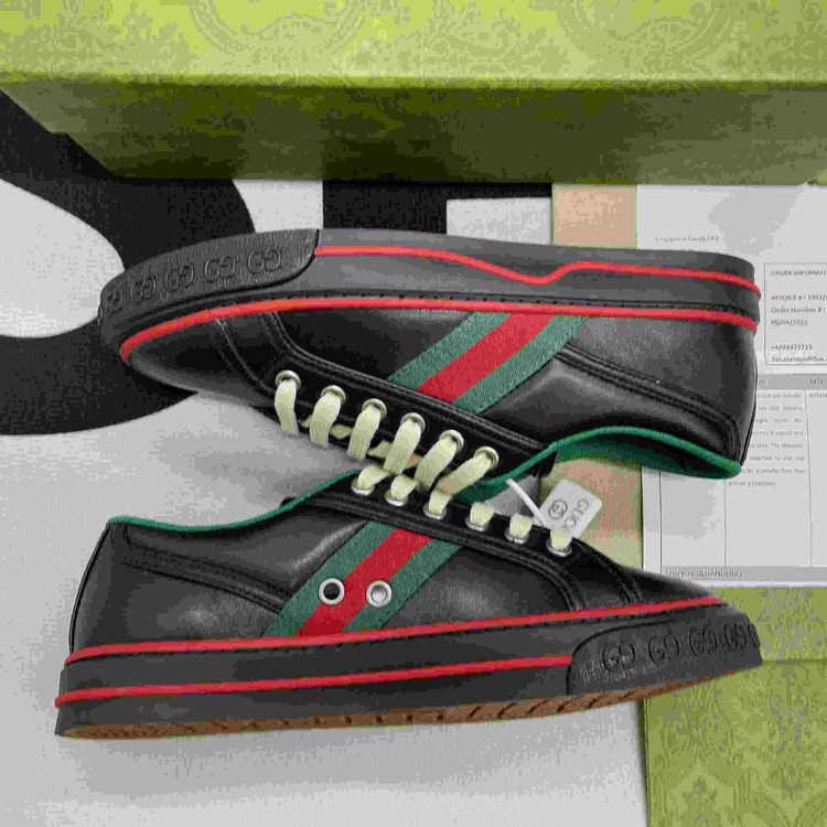 Gucci GG Tennis 1977 Sneaker Black For Men