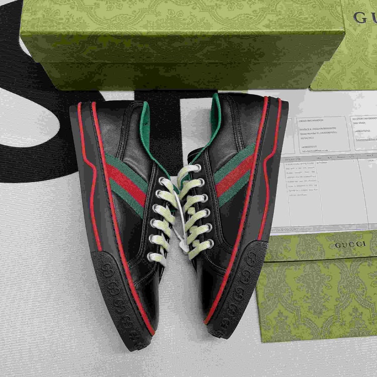 Gucci GG Tennis 1977 Sneaker Black For Men