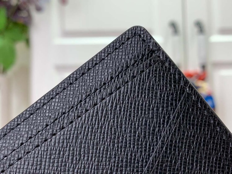 Louis Vuitton Multiple Wallet Black And Blue For Men 11.5 cm/ 4.5 in M81847