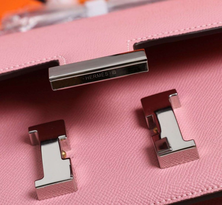 Hermes Constance Handbag Pink For Women 22cm/8.7in