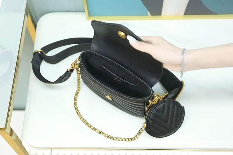 Louis Vuitton New Wave Multi Pochette Bag Black For Women 19cm / 7.5in M56461