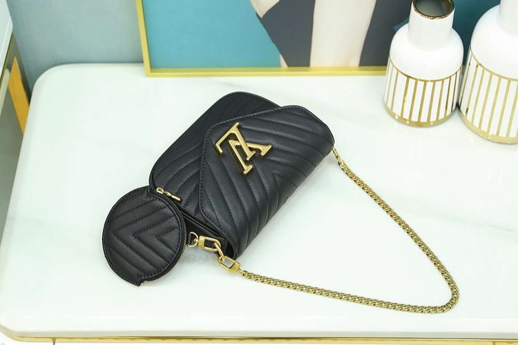 Louis Vuitton New Wave Multi Pochette Bag Black For Women 19cm / 7.5in M56461