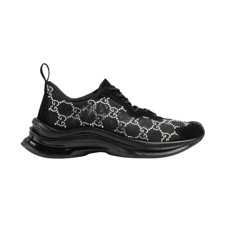 Gucci Run GG Crystal Sneaker For Women- 758088 FACG4 1099